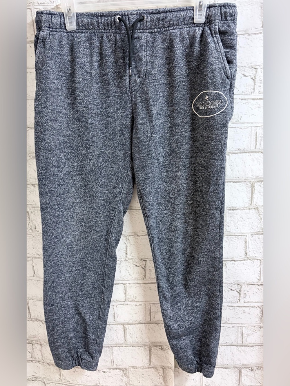 Volcom Youth Heather Grey Joggers/Sweatpants